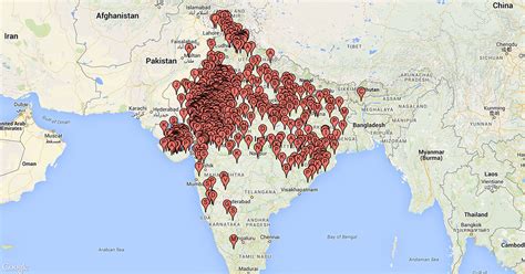 Location of Rajput Provinces : Rajput Provinces of India