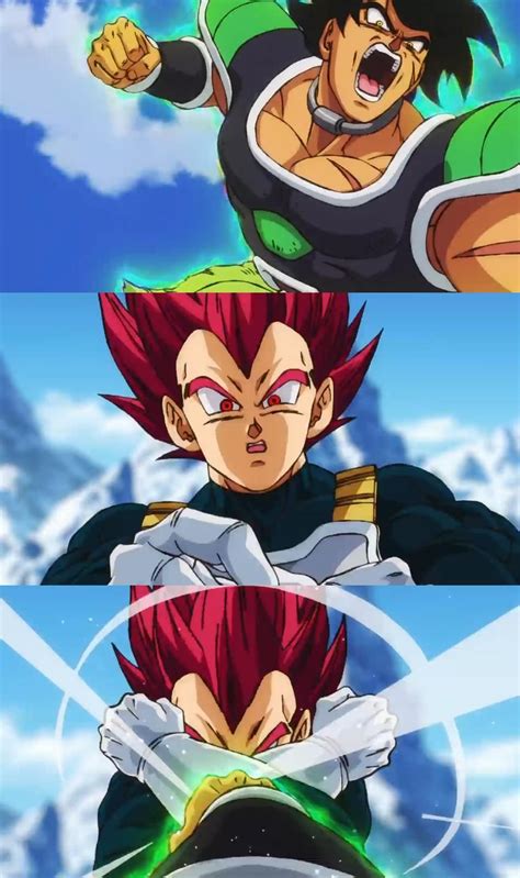 Vegeta VS Broly | Dragon Ball | Anime dragon ball super, Anime dragon ...