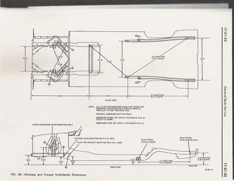 67-68 Correct Dimensions | Ford Mustang Forum