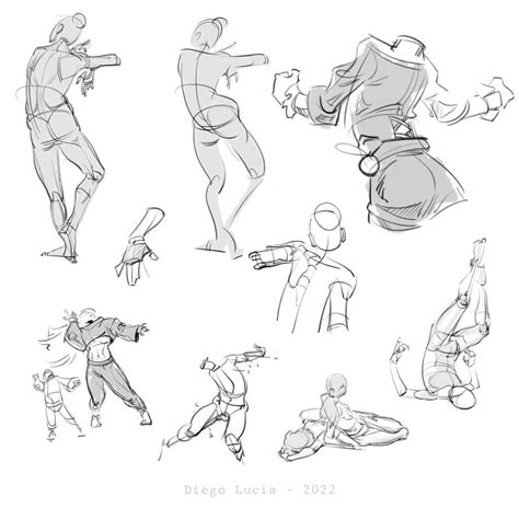 Gesture Drawing Ideas to Try For The Monthly Art Challenge - Paintable