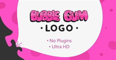 Bubble Gum Logo, Video Templates - Envato Elements