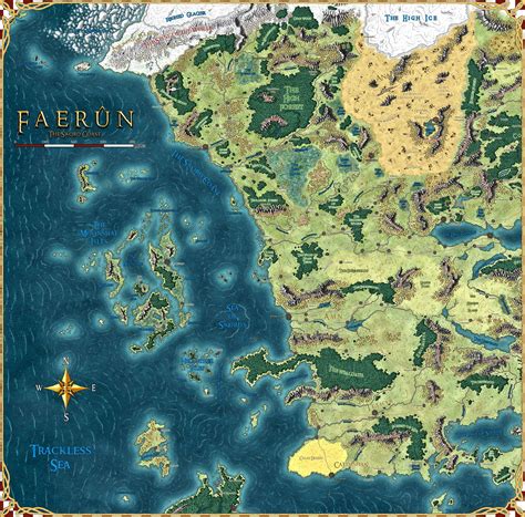 Map Of Faerun 5E Pdf - San Antonio Zip Code Map