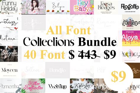 Font Bundle Bundle · Creative Fabrica