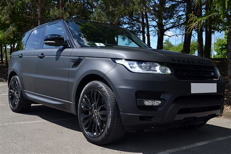 Range Rover Sport Matte Black Wrap - Reforma UK