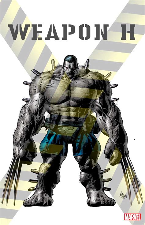 First Full Look At Marvel's Wolverine Hulk Hybrid Weapon H Revealed