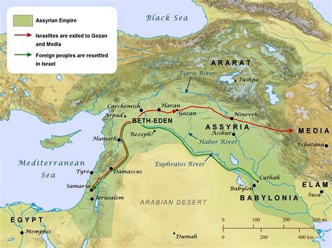 Israelites are Exiled to Assyria – Bible Mapper Blog