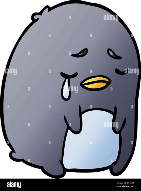 cartoon crying penguin Stock Vector Image & Art - Alamy