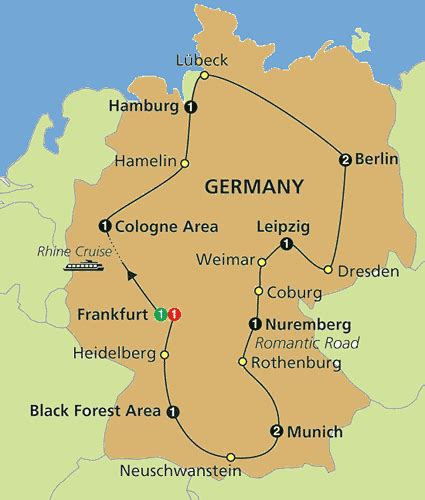 Germany Tour | Highlights of Germany | Germany Tour Route