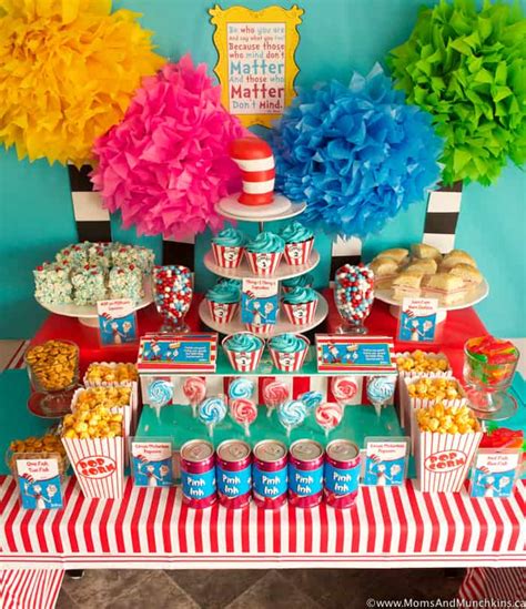 Cat In The Hat Party Ideas and Supplies - Moms & Munchkins