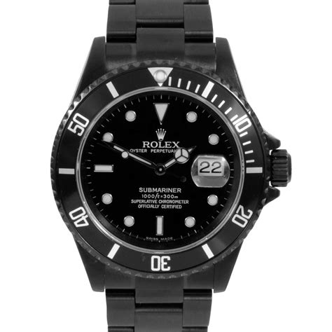 Rolex Submariner Stainless Steel Black // c. 2000's - Vintage Rolex ...