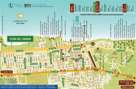 Map Of Playa Del Carmen Hotels - Maping Resources