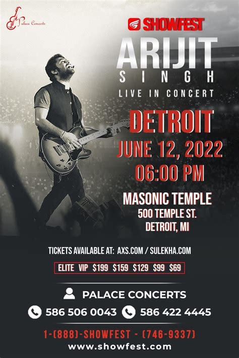 #ArijitSingh: Musical Concert of the Year! – namaste toronto