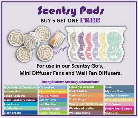 Scentsy Pods | Scentsy, Scentsy consultant ideas, Scented wax warmer