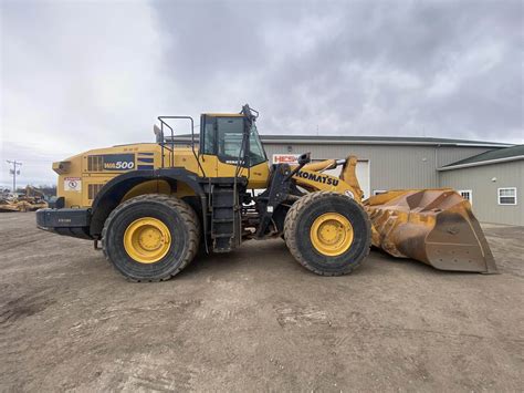 2019 Komatsu WA500-8 Wheel Loader For Sale, 9,600 Hours | Holland, MI ...