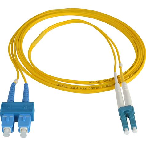 30-Meter 9u/125u Fiber Optic Patch Cable Singlemode Duplex LC to SC ...