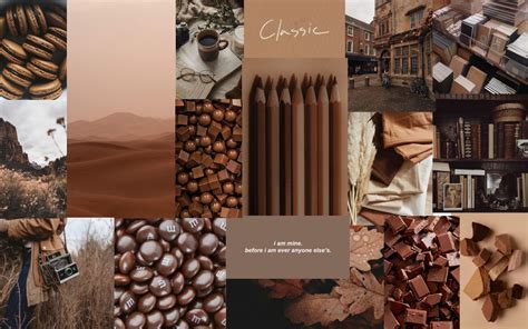 Brown aesthetic desktop wallpaper | Aesthetic desktop wallpaper, Clouds ...