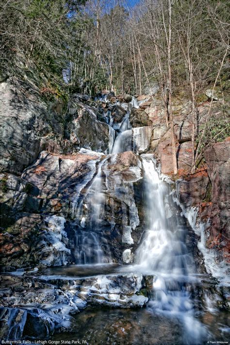 Buttermilk Falls - Lehigh Gorge State Park Pennsylvania [OC] [3654x5478 ...