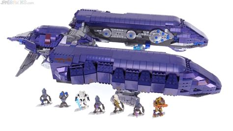 Mega Bloks Halo Covenant Spirit Dropship review!