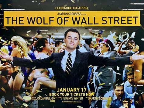 Original The Wolf of Wall Street Movie Poster - Leonardo DiCaprio