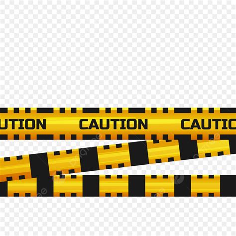 Police Tape Vector Hd PNG Images, Police Tape Object Clipart Vector ...