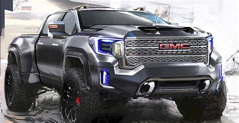 Black 2020 GMC Sierra 2500HD and 3500HD Truck | Gmc pickup trucks, New ...