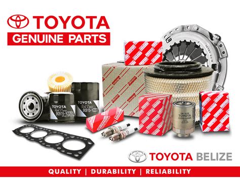 Genuine Parts bring Genuine Value | Toyota Belize