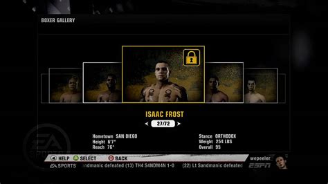 Fight Night Champion - Roster and Overall Ratings HD - YouTube