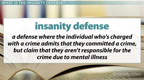 The Insanity Defense: Definition, Famous Cases, Pros & Cons - Lesson ...