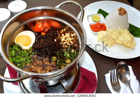 Nasi Rawon Khas Surabaya Indonesia Stock Photo 1286812042 | Shutterstock