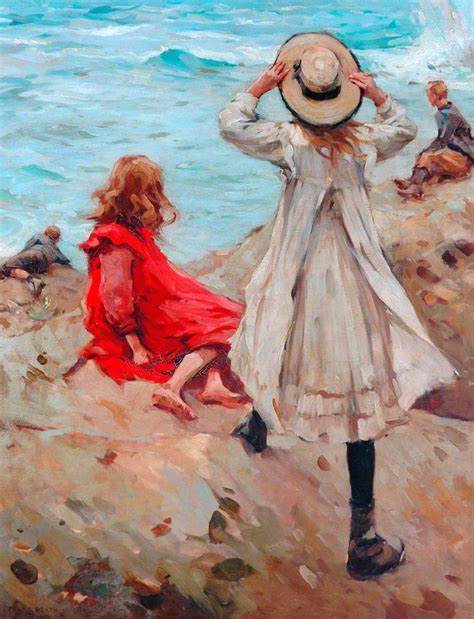 Children at the Seaside | Art UK