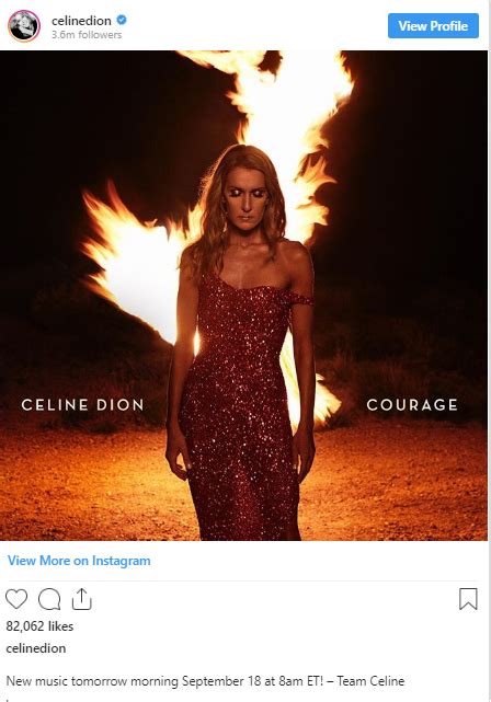 Celine Dion Unveils Artwork To New Album #Courage / Announces New ...