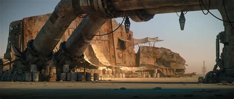 Star Wars: The Force Awakens Concept Art by Industrial Light & Magic ...