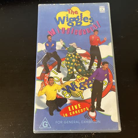 The Wiggles - Wiggledance! Live In Concert (VHS, 1997) Original Cast P ...