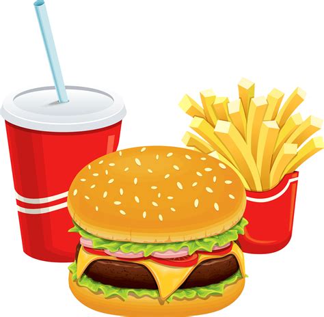 Cute Burger And Fries Clipart View our latest collection of free burger ...