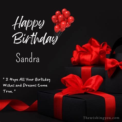 100+ HD Happy Birthday Sandra Cake Images And Shayari