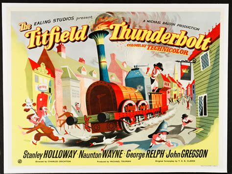 THE TITFIELD THUNDERBOLT (1953) Ealing Classic Rare Original Vintage UK ...