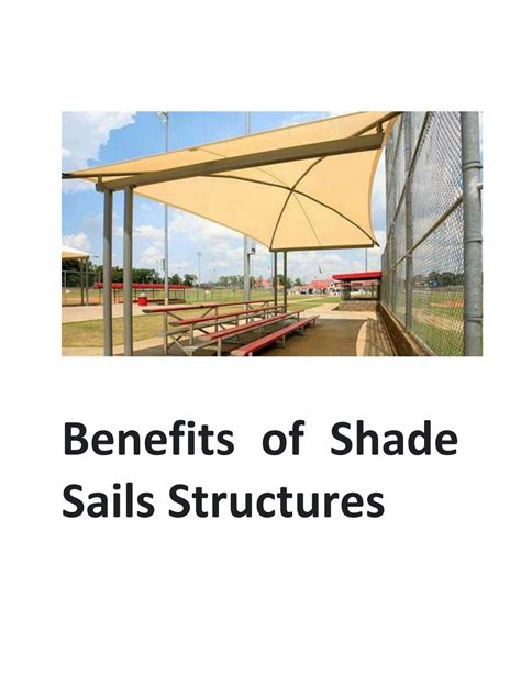 PPT - Benefits of Shade Sails Structures PowerPoint Presentation, free ...