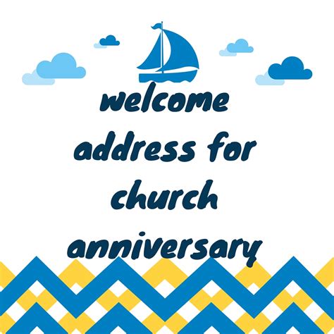 church welcome address