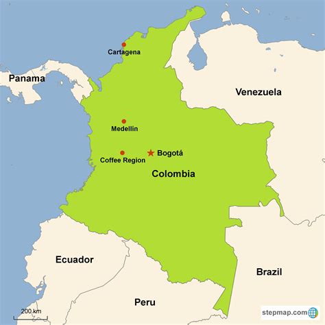 Colombia Map Cities / Colombia cities map - Colombia map with cities ...