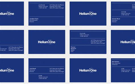 Helium One Brand System on Behance