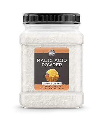 Amazon.com: Birch & Meadow Malic Acid Powder, Flavor Enhancer, Sour ...