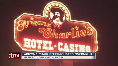 Arizona Charlie's evacuated for reportedly flammable substance - YouTube