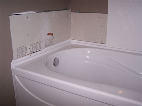 Installing Fiberglass Bathtub Surround - Glass Designs