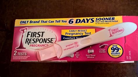 Ditslife: FIRST RESPONSE Early Result Pregnancy Test