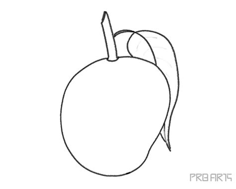 How To Draw A Mango - PRB ARTS