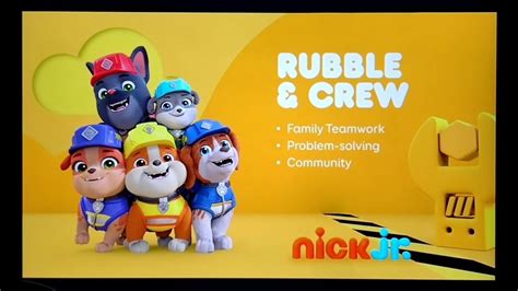 New Nick Jr. Rubble & Crew Curriculum Board (2023) - YouTube