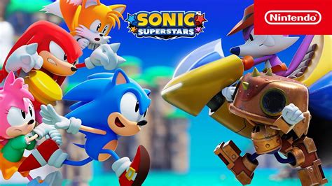 Sonic Superstars - Launch Trailer - Nintendo Switch - YouTube