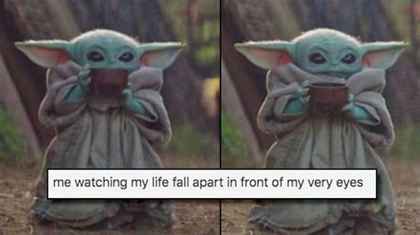 "Baby Yoda" drinking soup memes are the purest thing on the internet ...