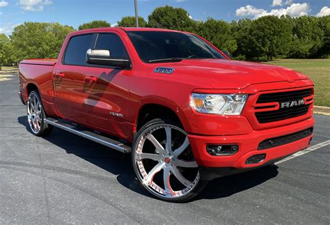 Red Dodge RAM truck 1500 — Dreamworks Motorsports