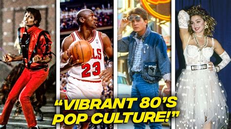 A Nostalgic Journey: Exploring the Vibrant 80s Pop Culture - YouTube